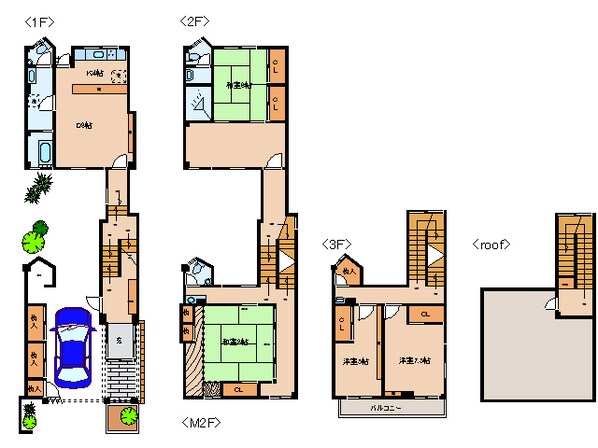 市木様貸家(ICHIGI HOUSE)の物件間取画像